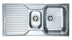 Teka Princess 60 B Paslanmaz Çelik Eviye Sol Damlalıklı