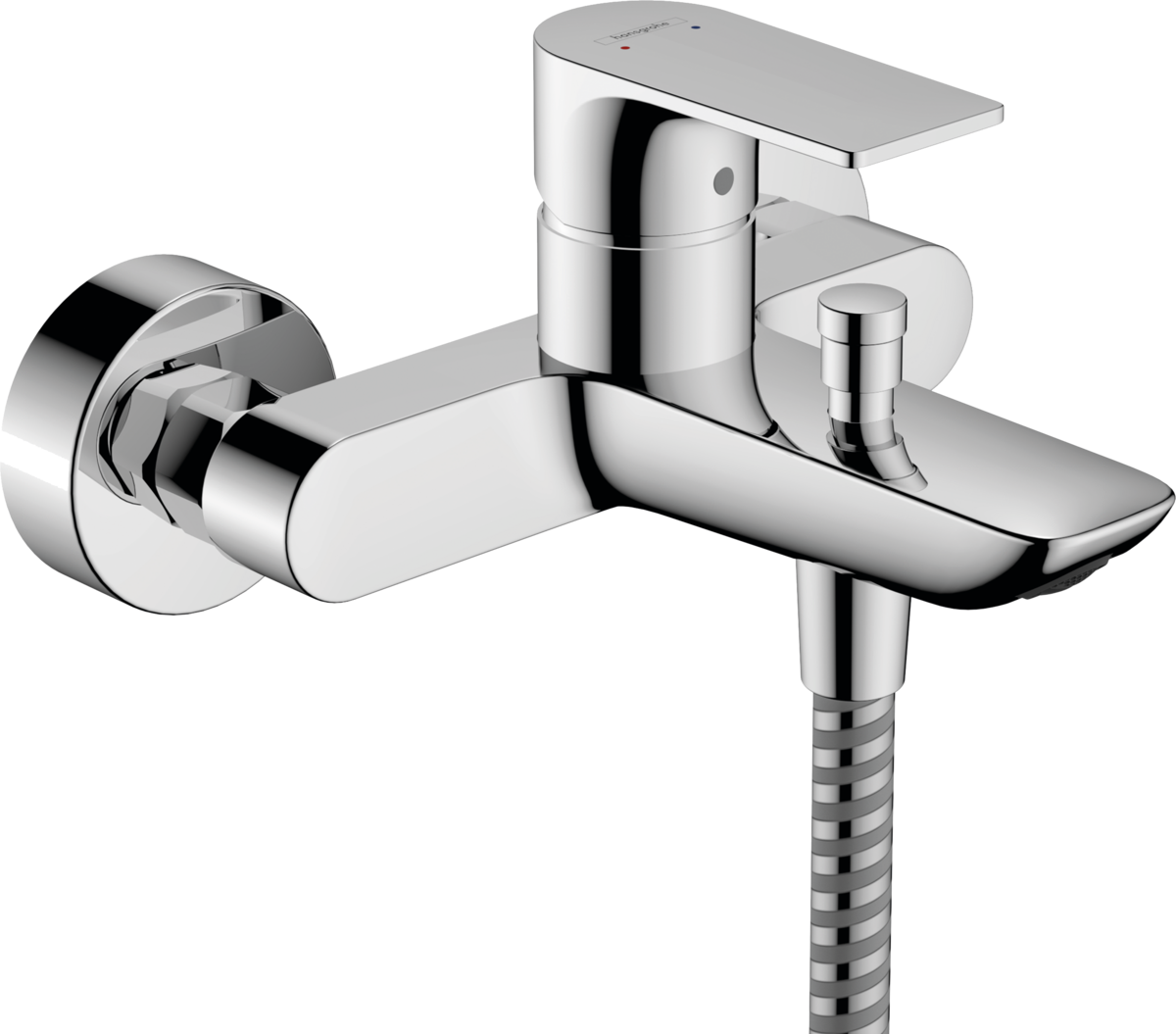 Hansgrohe Rebris E Tek Kollu Krom Aplika Banyo Bataryası 72450000