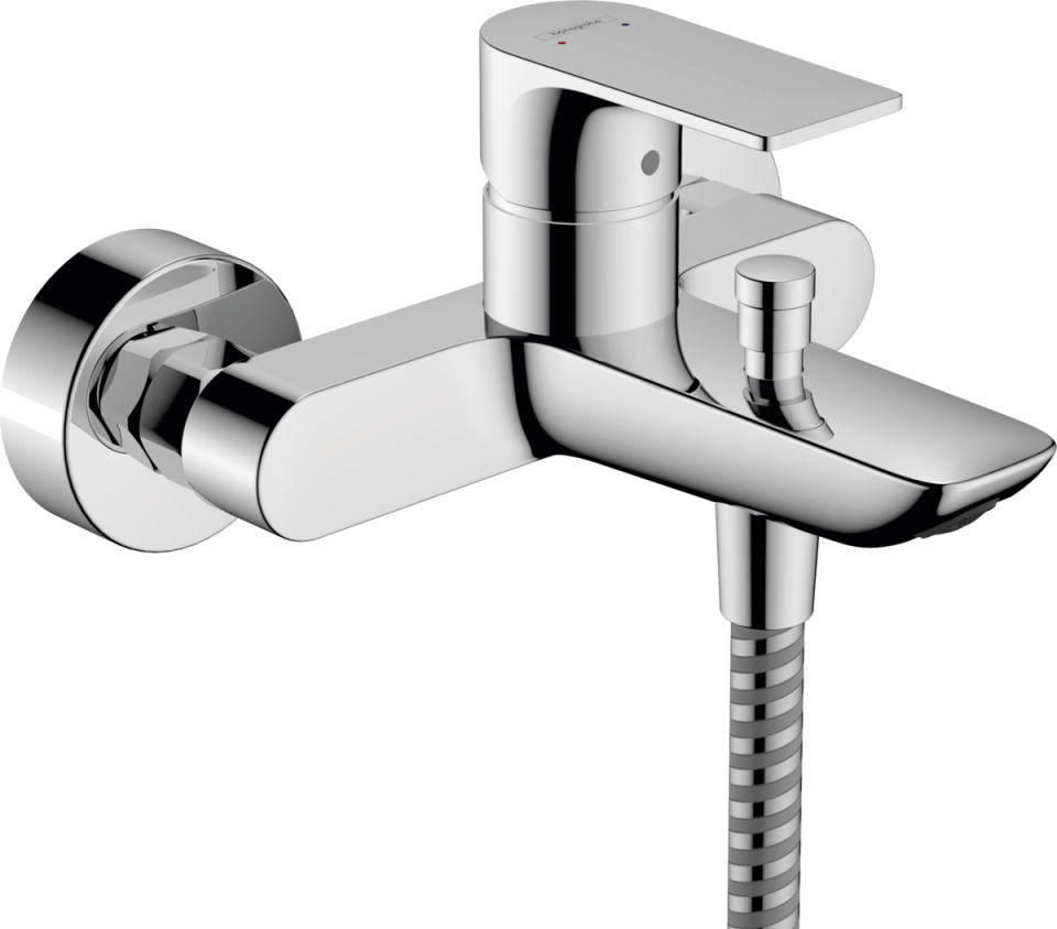 Hansgrohe Rebris E Tek Kollu Krom Aplika Banyo Bataryası 72450000