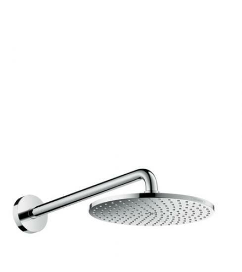Hansgrohe Raindance S Tepe duşu 240 1 jet, PowderRain, duş dirseği ile 27607000