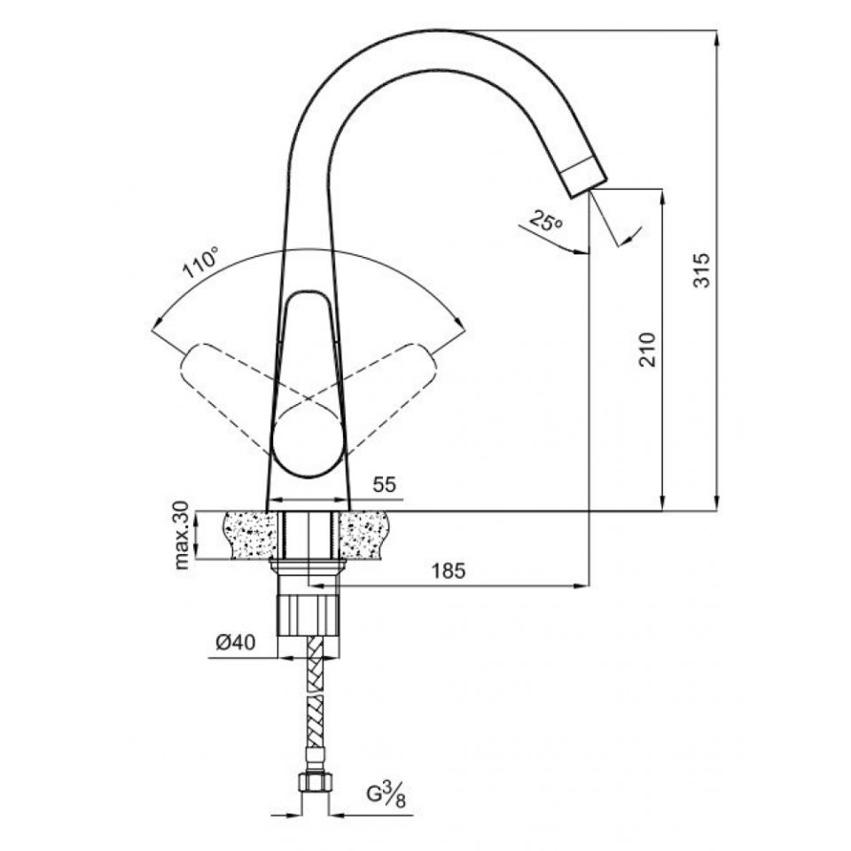 KALE Zero Döner Mutfak Bataryası 410200500515