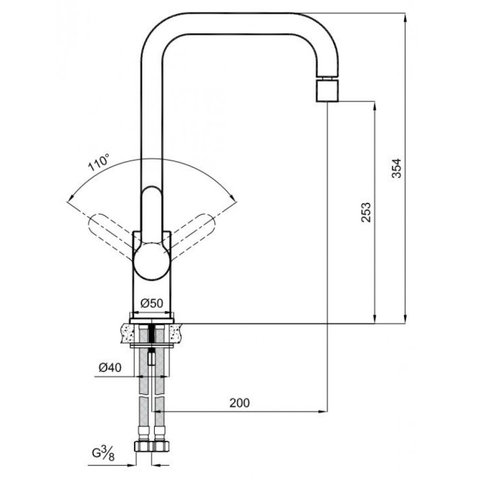 KALE Nova Mafsallı Döner Mutfak Bataryası 410200502966