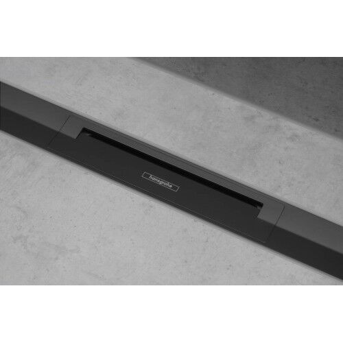 Hansgrohe RainDrain Flex Duş kanalı Mat Siyah 900 kesilebilir serbest kurulum için 56045670