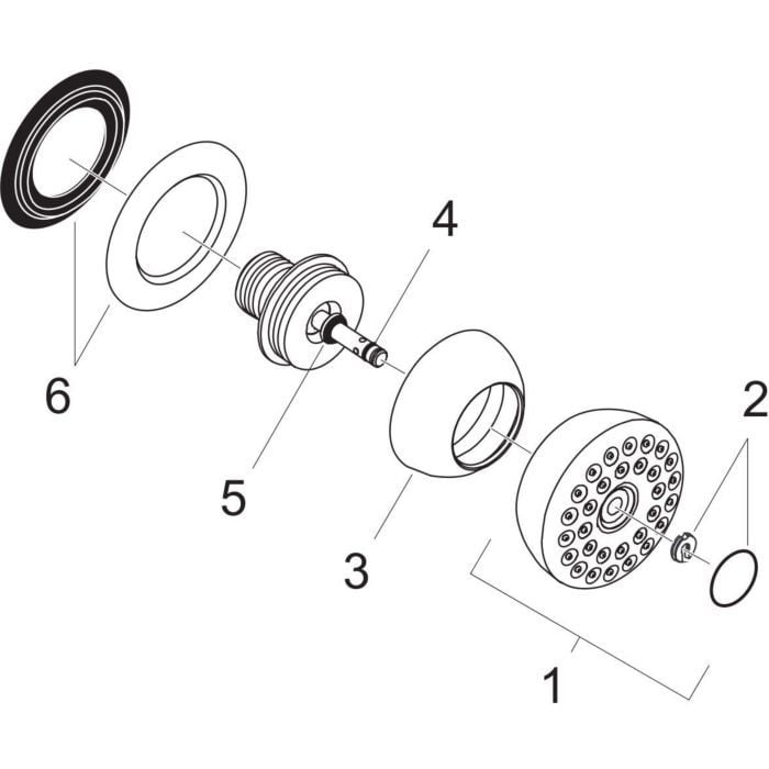 Hansgrohe Bodyvette Yan Jet 28466000