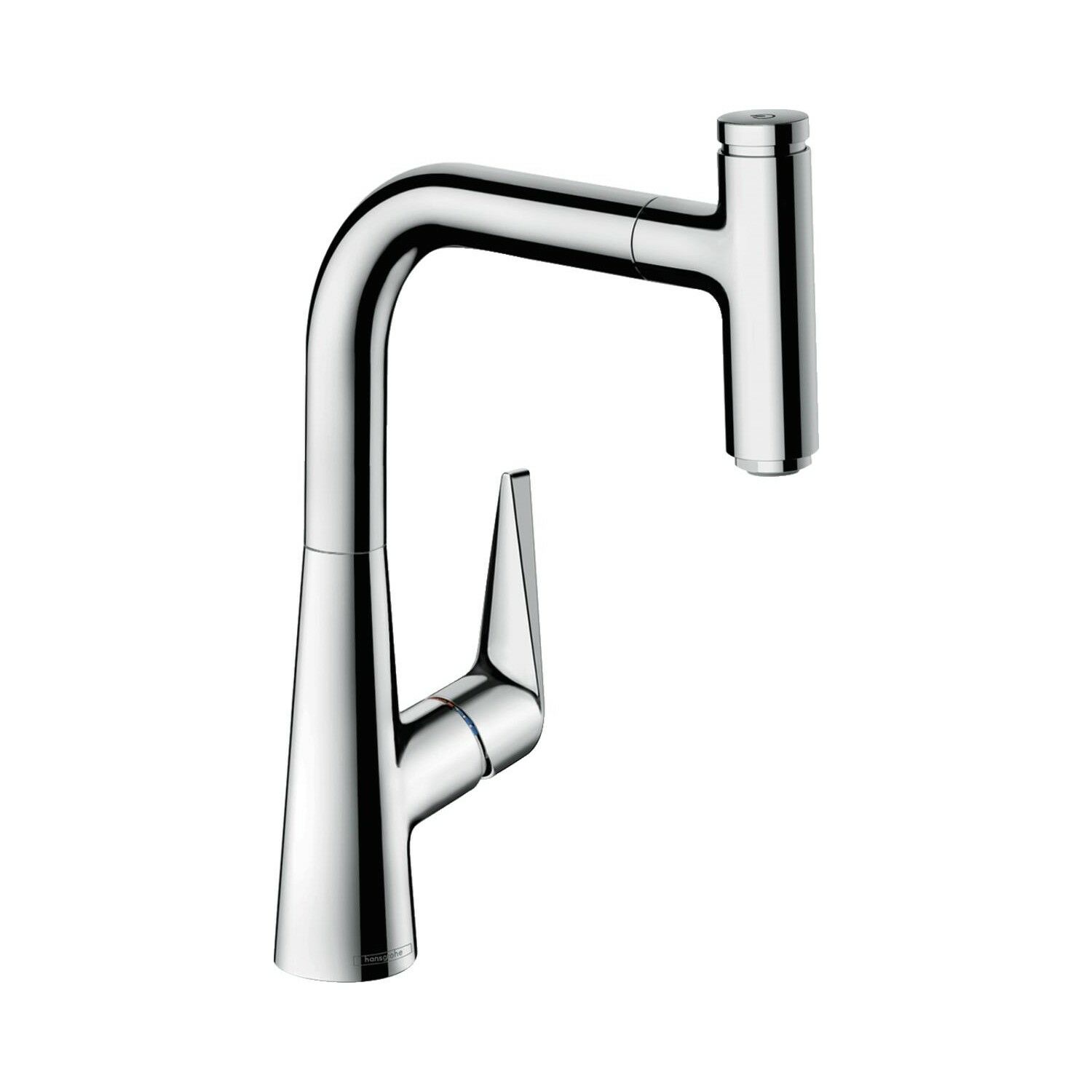 Hansgrohe Talis Select M51 Tek kollu eviye bataryası 220, çekilebilir gaga, 1jet 72822000