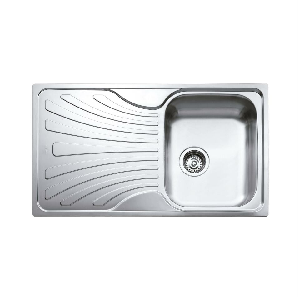 Nerissa 50 B Paslanmaz Çelik Tek Gözlü Sol Damlalıklı Eviye (TEKA.40109215)