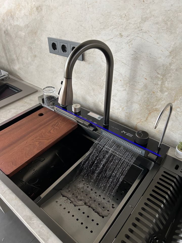 The Sink Aymarin 100x50 Teknolojik Eviye Seti