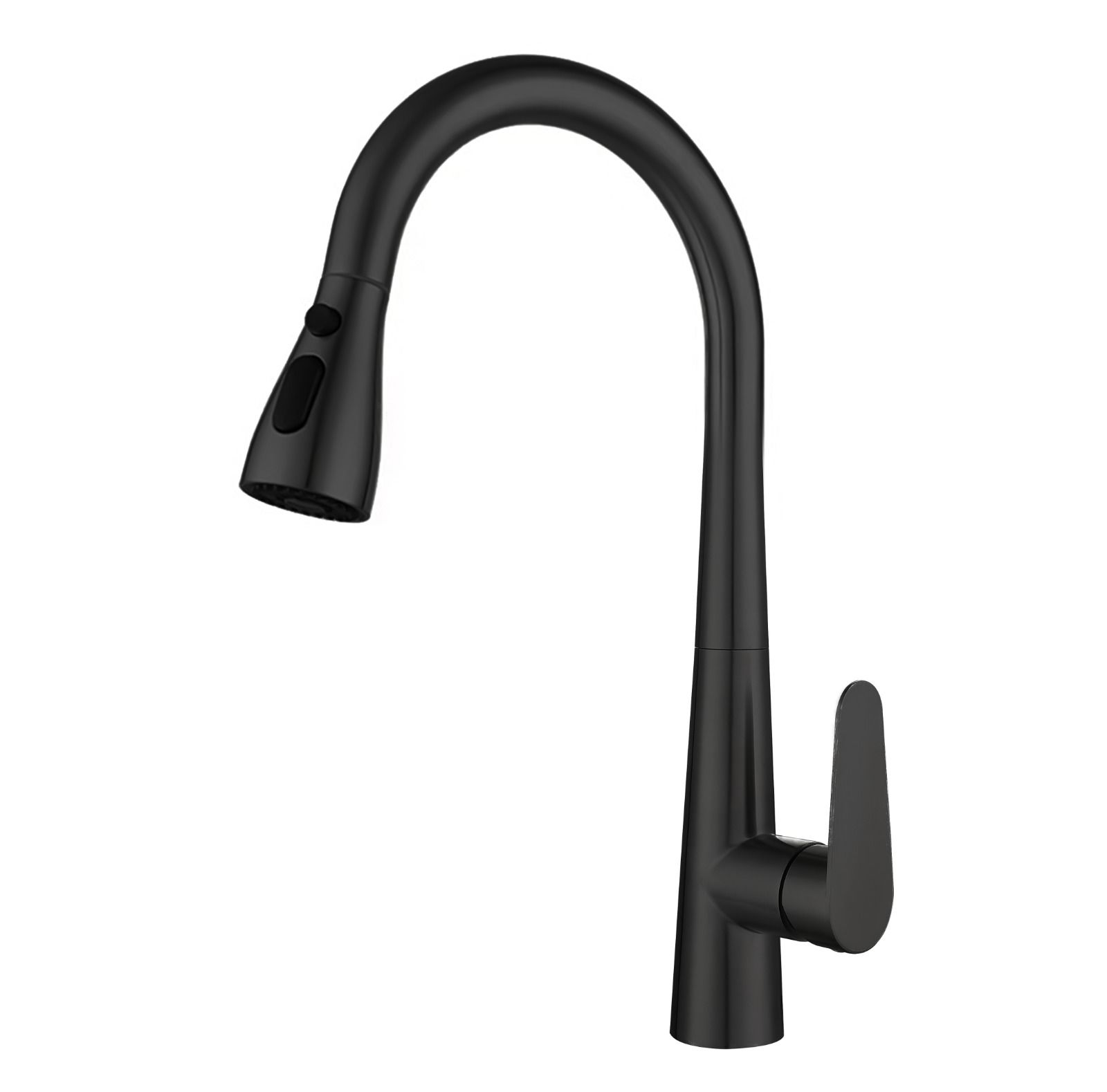 The Sink Mat Siyah Spiralli 3 Fonksiyonlu Eviye Bataryası