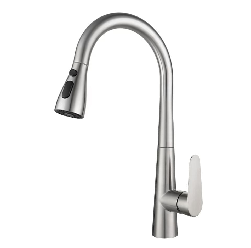 The Sink Krom Spiralli 3 Fonksiyonlu Eviye Bataryası