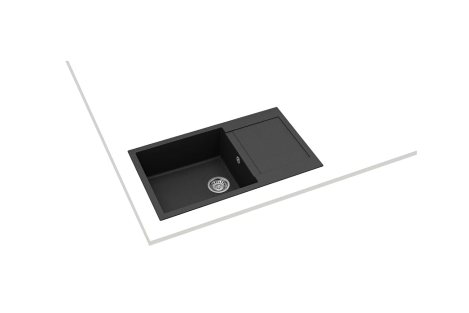 Teka Clivo 60 B-TQ 1B 1D Siyah Granit Eviye 115350005
