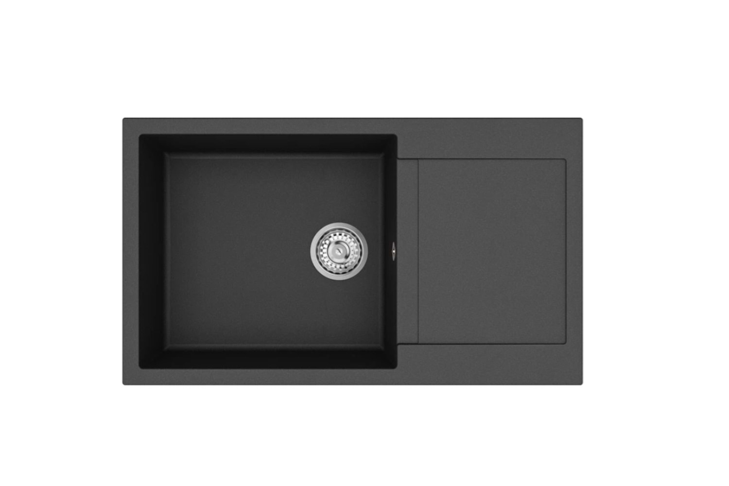 Teka Clivo 60 B-TQ 1B 1D Siyah Granit Eviye 115350005